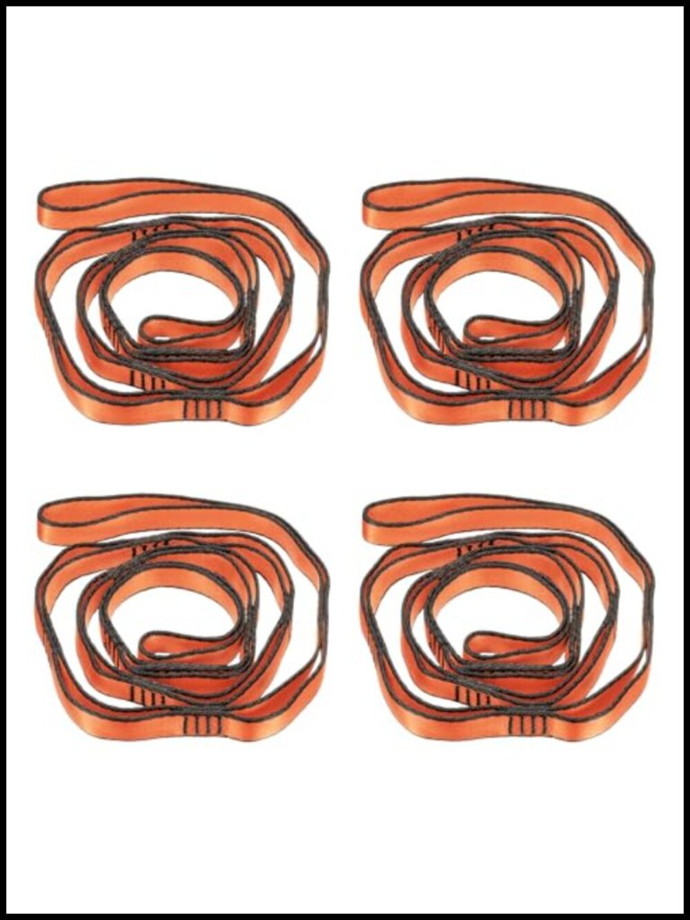 Nylon Daisy Chain Straps Adjustable Climbing Sling for Aerial Yoga Hammock Swing